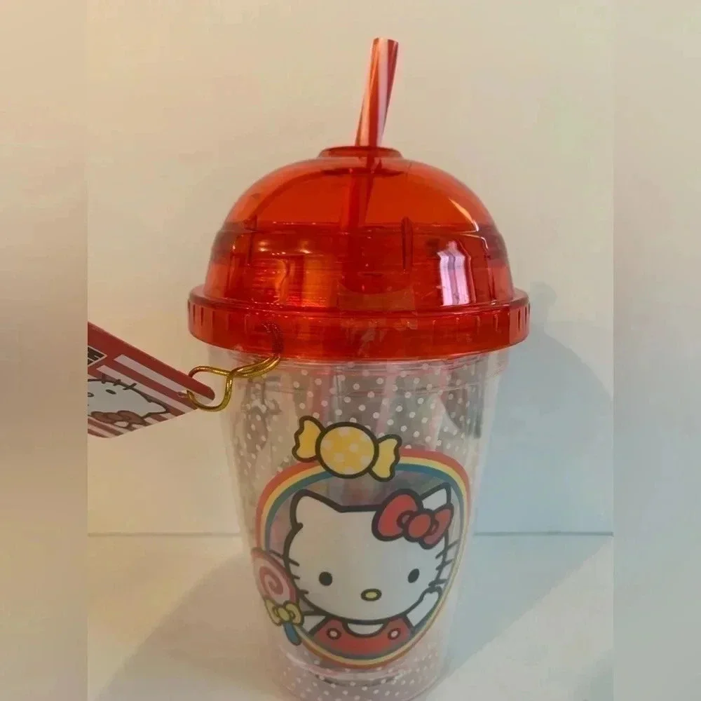 Hello Kitty Tumbler With Lollipops Fruit Punch